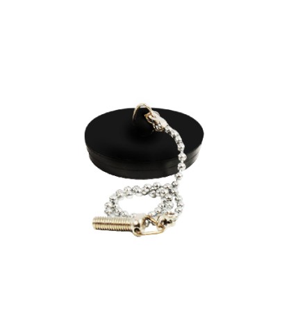 TAPPO GOMMA CON VITE E DADO Diam. 52 mm