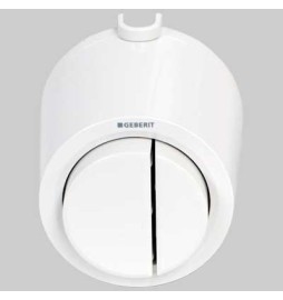 COMANDO PNEUMATICO DOPPIO TASTO VERSIONE ESTERNO - Bianco