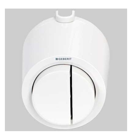 COMANDO PNEUMATICO DOPPIO TASTO VERSIONE ESTERNO - Bianco