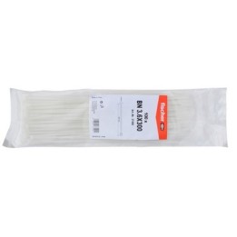 100 PZ FASCETTE PER CABLAGGIO IN NYLON 2.5 x 200 mm
