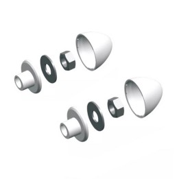 COPPIA ACCESSORI PER SANITARI SOSPESI -