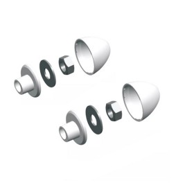 COPPIA ACCESSORI PER SANITARI SOSPESI -