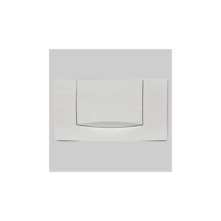 PLACCA DI COMANDO TWIN LINE MONO TASTO - CROMATA