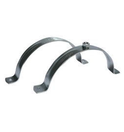 COLLARE PER TUBI PE & PVC IN ACCIAIO ZINCATO Diam. 200mm
