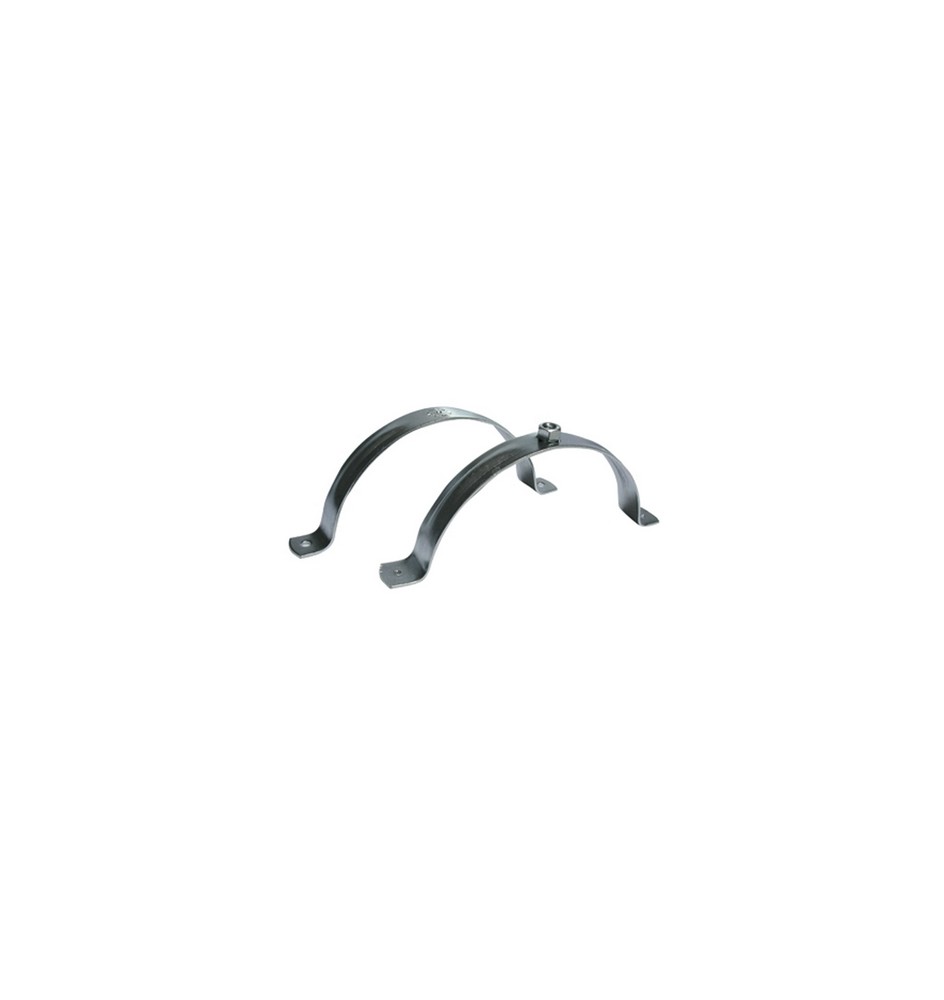 COLLARE PER TUBI PE & PVC IN ACCIAIO ZINCATO Diam. 200mm
