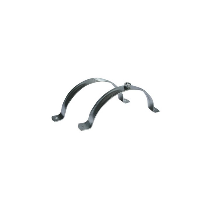 COLLARE PER TUBI PE & PVC IN ACCIAIO ZINCATO Diam. 200mm