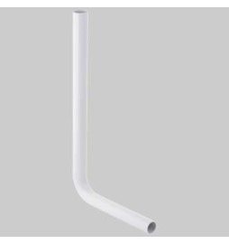 TUBO DI SCARICO BIANCO PER CASSETTA ZAINO GEBERIT - Ø 50x40 Cm. 65x35