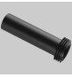 CANOTTO NERO PE A SALDARE CON MORSETTO - Ø 45 - Cm. 18,5