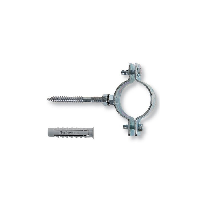 + COLLARI PESANTI IN ACCIAIO CON VITE E TASSELLI CPS pz. 1 x 3"