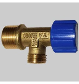 RUBINETTO D'ARRESTO TIPO GEBERIT PER CASSETTA INCASSO - 1/2 x 3/8