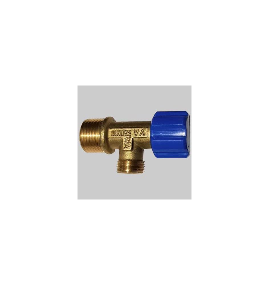 RUBINETTO D'ARRESTO TIPO GEBERIT PER CASSETTA INCASSO - 1/2 x 3/8