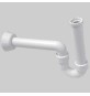 SIFONE ORIENTABILE BIANCO PER LAVABO - Ø 40 x 1"1/4