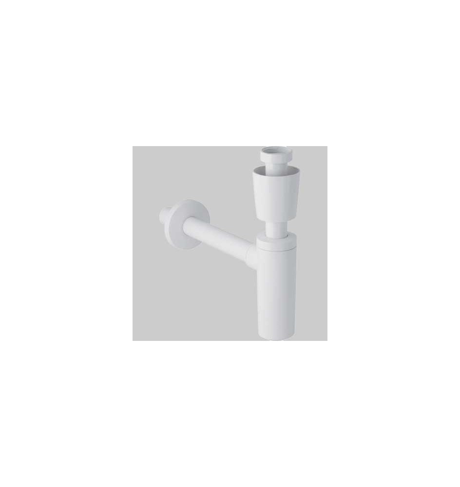 SIFONE A VISTA PER LAVABO - BIANCO Ø 40 x 1"1/4