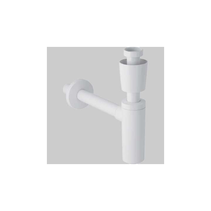 SIFONE A VISTA PER LAVABO - BIANCO Ø 40 x 1"1/4