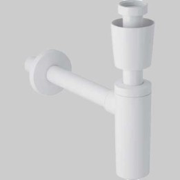 SIFONE A VISTA PER LAVABO - CROMATO Ø 40 x 1"1/4