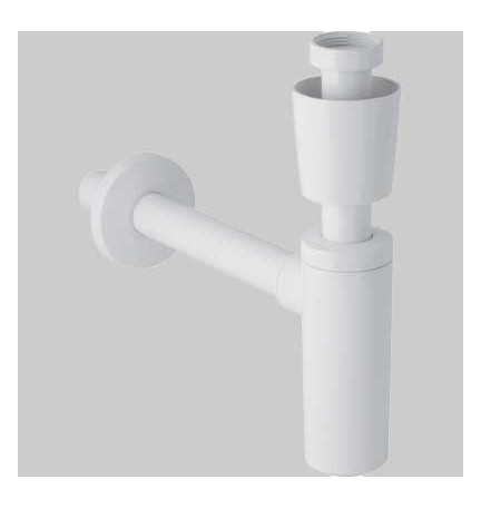 SIFONE A VISTA PER LAVABO - CROMATO Ø 40 x 1"1/4