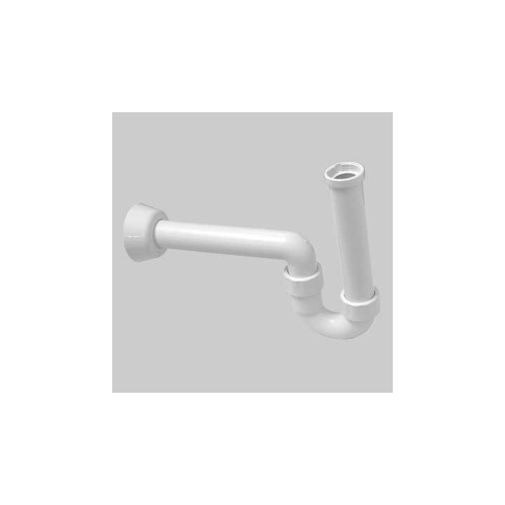 SIFONE ORIENTABILE BIANCO PER BIDET - Ø 40 x 1"1/4