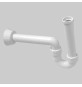 SIFONE ORIENTABILE BIANCO PER BIDET - Ø 40 x 1"1/4
