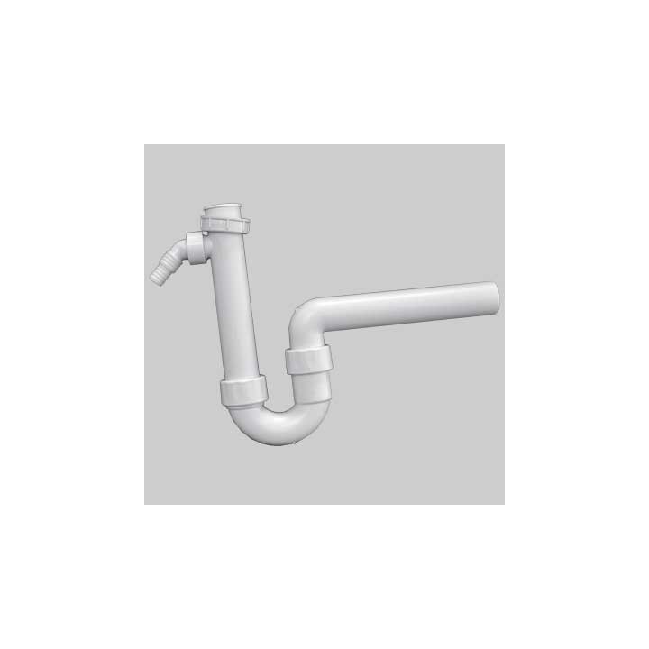 SIFONE 1 VIA BIANCO PER LAVELLO - Ø 40 x 1"1/2