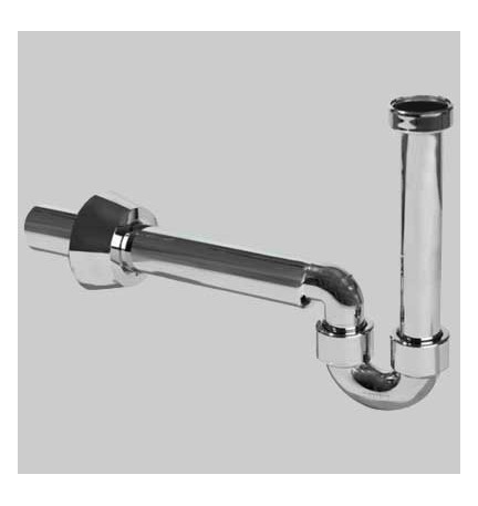 SIFONE PER BIDET ORIENTABILE CROMATO - Ø 40 x 1"1/4