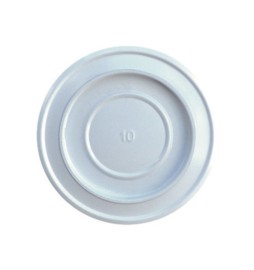 ROSONE P/TUBO DI STUFA D 11 CM BIANCO