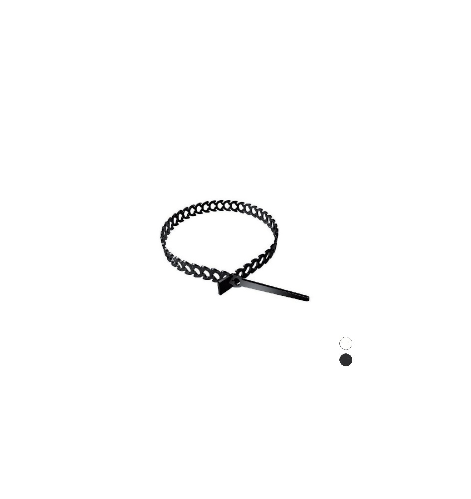 20 PZ FASCETTE FLEXI-FIX MULTIUSO MM 9 x 320 Nera