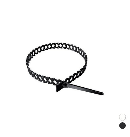 20 PZ FASCETTE FLEXI-FIX MULTIUSO MM 9 x 320 Nera