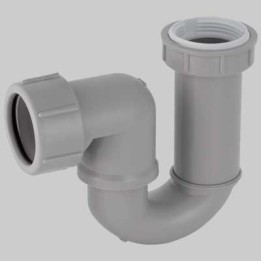 SIFONE PER PIATTO DOCCIA IN PP - 1"1/2-1"1/4 Uscita Ø 40