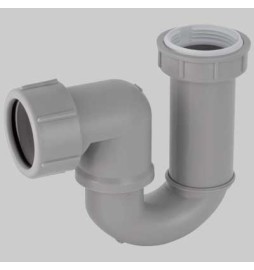 SIFONE PER PIATTO DOCCIA IN PP - 1"1/2-1"1/4 Uscita Ø 40