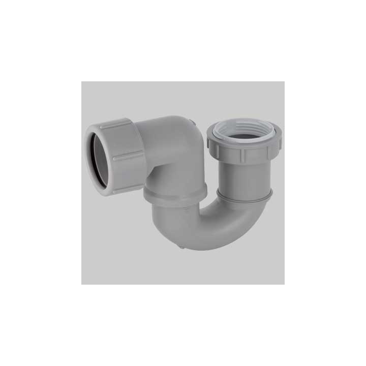 SIFONE PER VASCA IN PP - 1"1/2 - 1"1/4 Uscita Ø 40