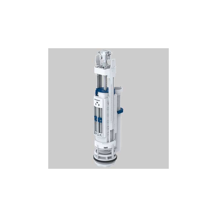 BATTERIA DI SCARICO PER CASSETTE IN CERAMICA MBL TIPO 290 - Doppio Scarico