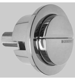 Pulsante per batteria di scarico TIPO 290 - Cromato