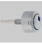 Pulsante per batteria di scarico TIPO 280 - Cromato