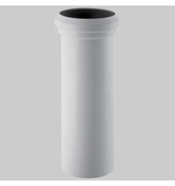 MANICOTTO BIANCO PER VASO CON SCARICO A PARETE - Ø 110