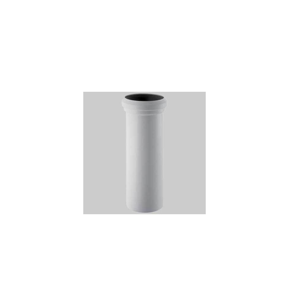 MANICOTTO BIANCO PER VASO CON SCARICO A PARETE - Ø 110