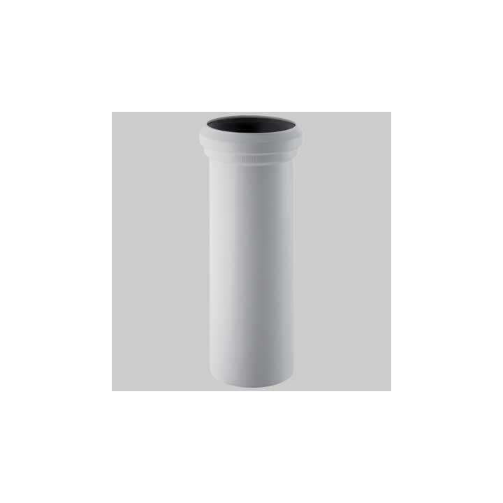 MANICOTTO BIANCO PER VASO CON SCARICO A PARETE - Ø 110