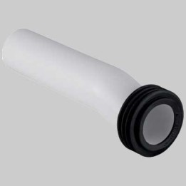 PROLUNGA PER CURVA DI RISCIACQUO ECCENTRICA - Bianco