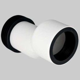 RACCORDO ECCENTRICO PER VASO SOSPESO - 3 cm