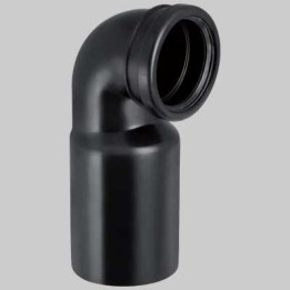 CURVA WC 90° PE PER VASO SOSPESO - 90-90