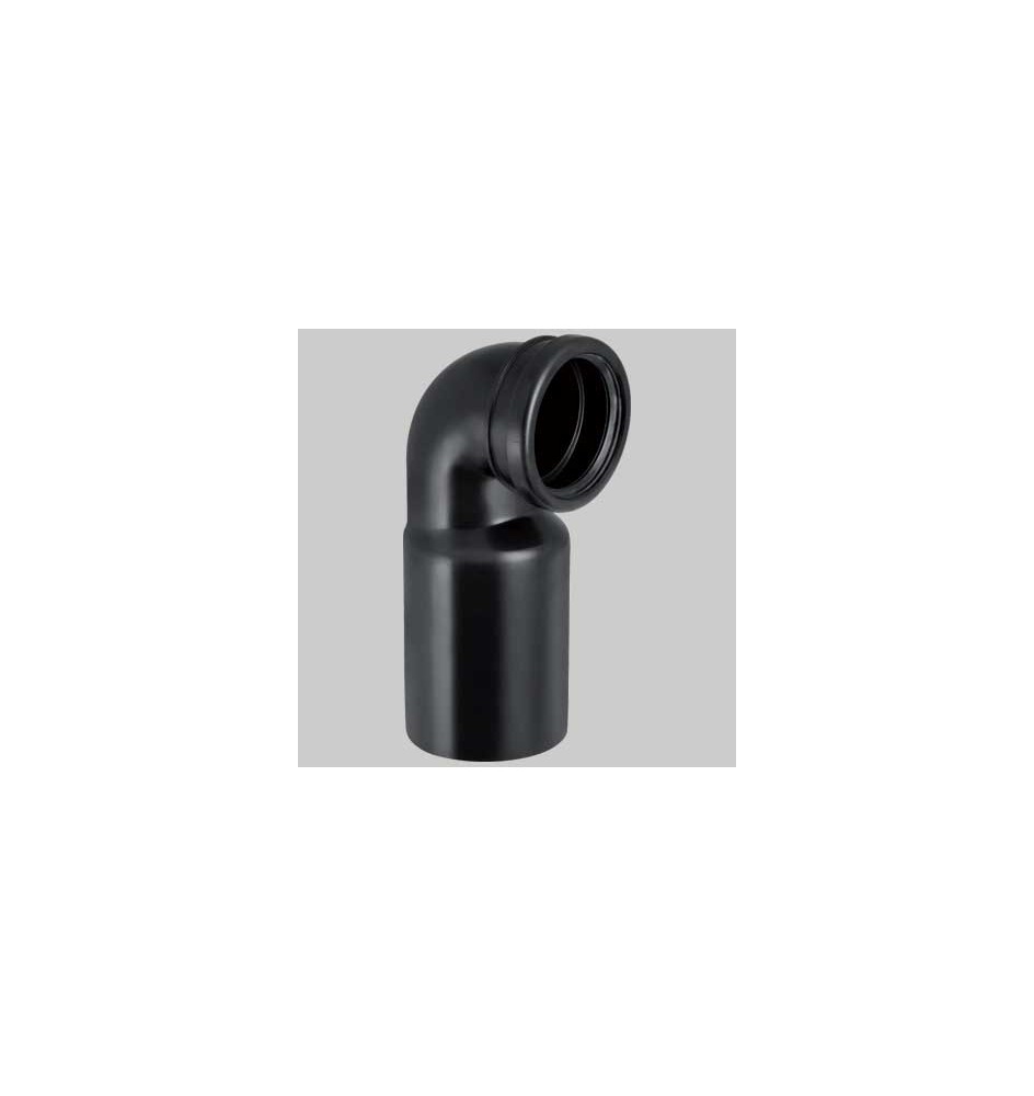 CURVA WC 90° PE PER VASO SOSPESO - 90-90