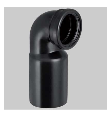 CURVA WC 90° PE PER VASO SOSPESO - 90-90