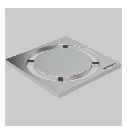 GRIGLIA INOX PER SIFONE DOCCIA DESIGN - 8x8 quadrato