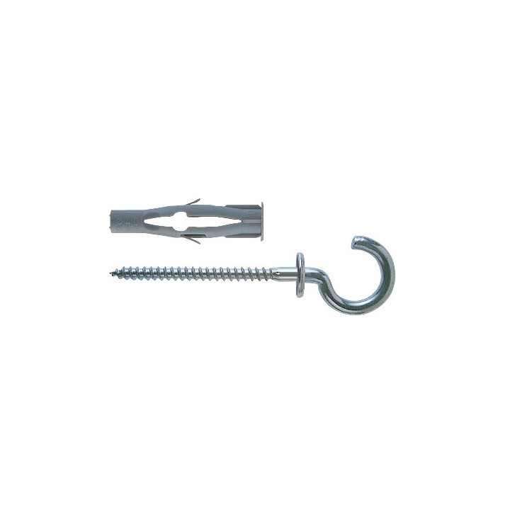 25 PZ TASSELLO FU R CON OCCHIOLO APERTO 6x35