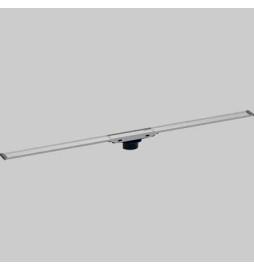 CANALINA DOCCIA 'CLEANLINE 20' - L,30-90 cm - Acciaio Inox lucido