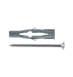 TASSELLO CON VITE FISCHER PER TRUCIOLARE FU-V 10 x 60V