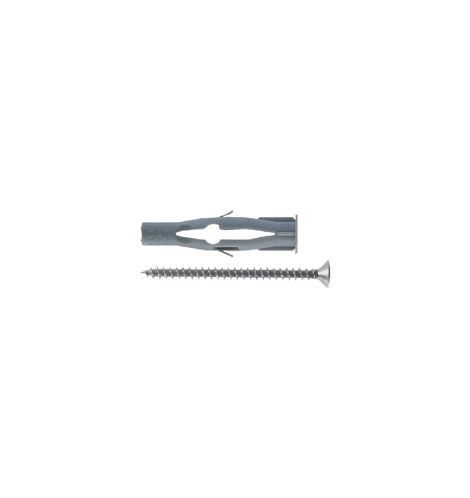 TASSELLO CON VITE FISCHER PER TRUCIOLARE FU-V 10 x 60V