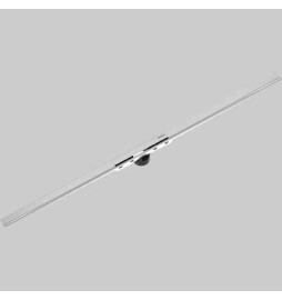 CANALINA DOCCIA 'CLEANLINE 50' - Nero Cromato/ spazzolato