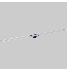 CANALINA DOCCIA 'CLEANLINE80' NERO CROMATO SPAZZOLATO - L.30-90 cm