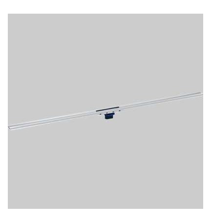 CANALINA DOCCIA 'CLEANLINE80' NERO CROMATO SPAZZOLATO - L. 30-130 cm