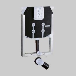 CASSETTA INCASSO UNISET WC SOSPESI - DOPPIO SCARICO